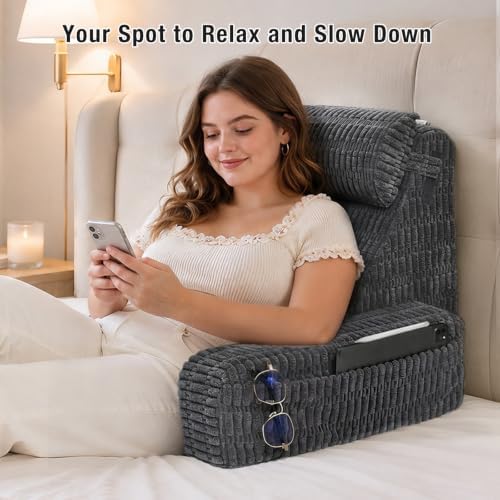 Reading Pillow for Bed Sitting Up - Image 6