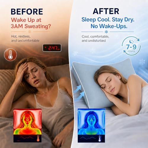 Cooling Pillow Cases for Hot Sleepers: Fall Asleep About 14 Minutes Faster - Image 2
