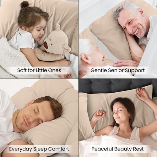 Pillow Covers Standard Set of 12, Soft and Comfy Pillow Cases - Image 6