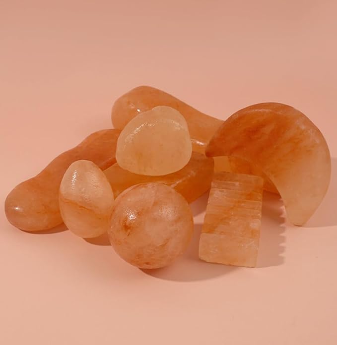 2 Pcs Ball Himalayan Salt Massage Stones Hot Massage Cold Massage Stones Set - Image 9