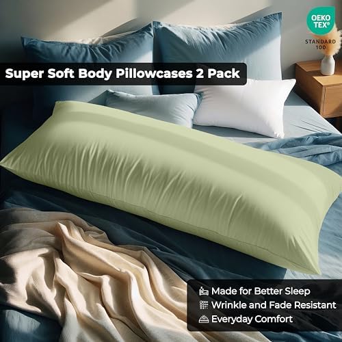 ROYALE LINENS 1800 Body Pillow Cover - Image 4
