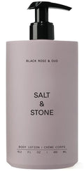 Salt & Stone Body Lotion for Women & Men | Black Rose & Oud | Hydrates by SaltStone