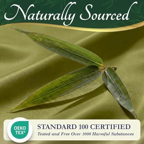 DECOLURE 100% Viscose Derived from Bamboo Sheets King Size, Luxury 6 Pc Set - Image 7