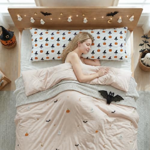 Halloween Body Pillow Cover 20x54 in, Ghost Pillowcase - Image 6