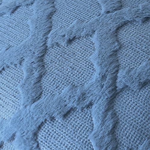 Set of 2 Soft Moroccan Throw Pillow Covers 18x18 Inch Plush Boho Decorative - Image 3