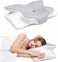 Cooling Neck Support Pillow, Adjustable Cervical Memory Foam by Unknown