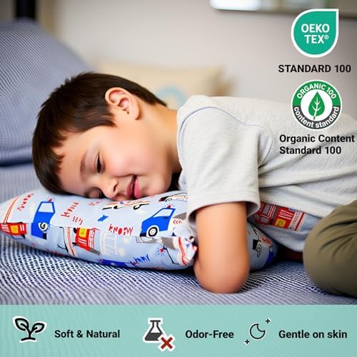 ZPECC Toddler Pillow with Pillowcase 2 Pack - Image 3