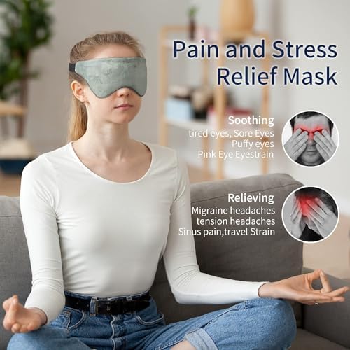 Mr. Sandman Weighted Eye Mask for Sleeping, 0.5 lbs - Image 3
