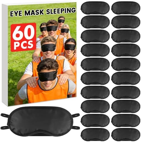 60 PCS Sleep Eye Masks Blindfolds by Unknown