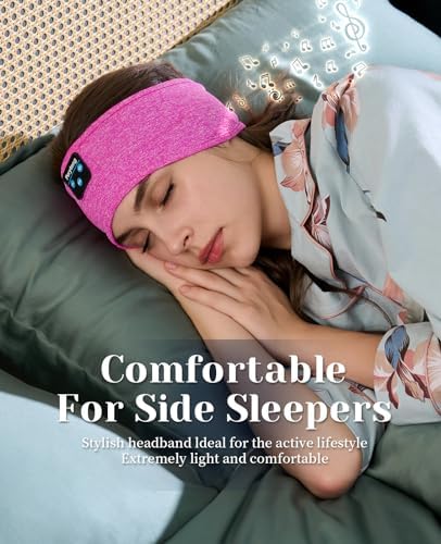 Perytong Sleep Mask and Wireless Sleep Headphones Headband, You Turn to Your - Image 2