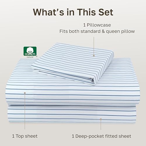 California Design Den 600 Thread Count Twin XL Cotton Sheet Sets - Image 4