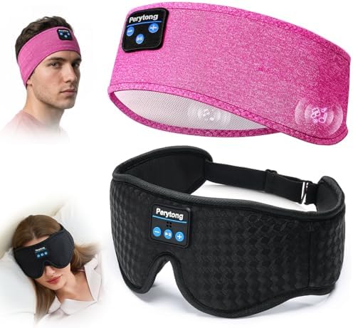 Perytong Sleep Mask and Wireless Sleep Headphones Headband, You Turn to Your by Perytong