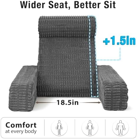 Reading Pillow for Bed Sitting Up - Image 4