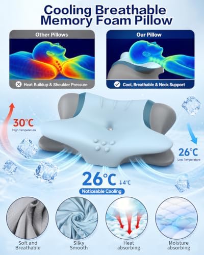 Cervical Neck Pillow for Pain Relief - Image 3