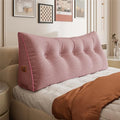 Triangle Reading Pillow Queen Size XXL Wedge Headboard Extra Large Back Support by Bncktrd