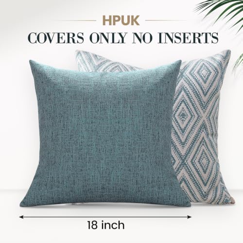 HPUK Throw Pillow Covers 18x18 Set of 4 - Image 2