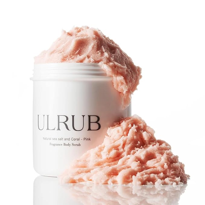 ULRUB Body Scrub 460g Perfumed Scrub Dark Spots Intimate Areas Knees Arms Dead by Unknown