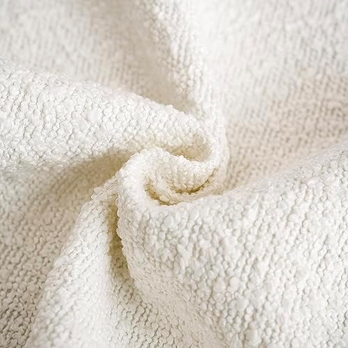 Foindtower Decorative Textured Boucle Throw Pillow Covers 16x16 Inch - Image 3