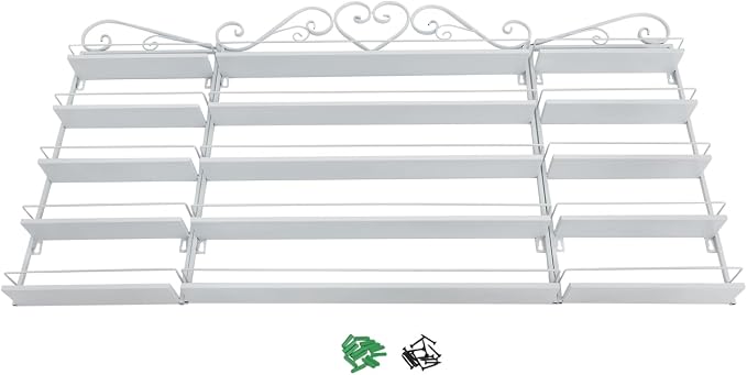 Nail Polish Rack Wall Mounted, Metal Nail Polish Storage Holder - Image 4