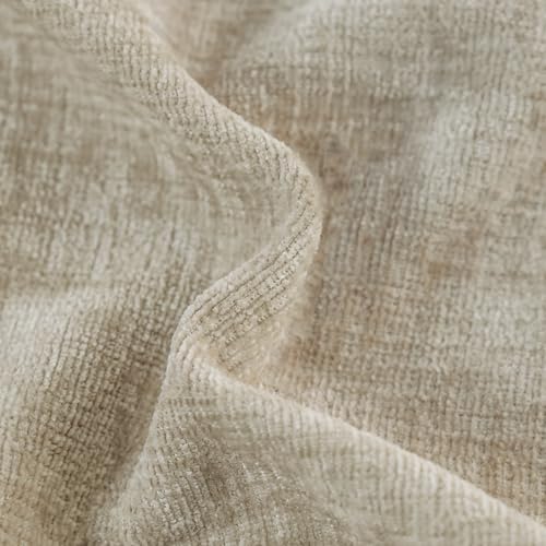 CaliTime Decorative Couch Throw Pillow Covers 22 X 22 Inches Taupe - Image 2