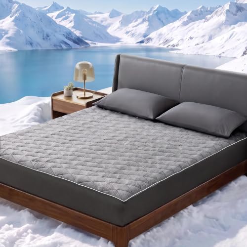 Cozy Bliss Cooling Mattress Pad Twin XL, Waterproof Mattress Topper by CozyBliss