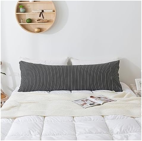 H HOUSEHOLD 100% Jersey Knit Cotton Body Size Pillowcases Set of 1, Super Soft by HHOUSEHOLD