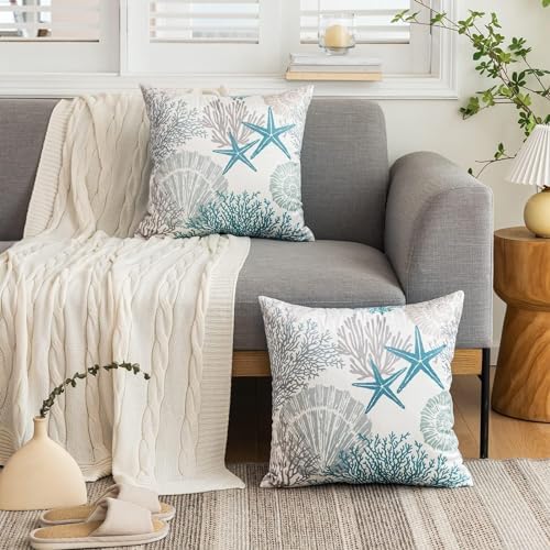 Tritard Coastal Pillow Covers Set of 2 - Image 4