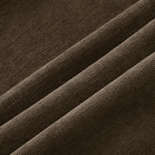MIULEE Chocolate Brown Chenille Couch Lumbar Throw Pillow Covers - Image 7