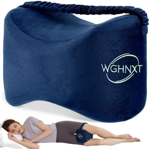 Knee Pillow for Side Sleepers, Memory Foam Leg Pillow by Unknown