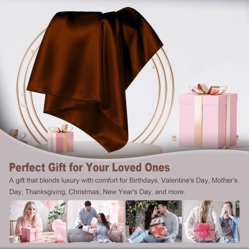 LYSHIN Silk Pillow Cases 2 Pack Standard Size - Image 6