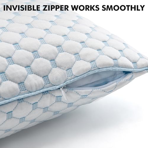 MIULEE 24x24 Decorative Pillow Inserts Set of 2 Memory Foam Filling - Image 3