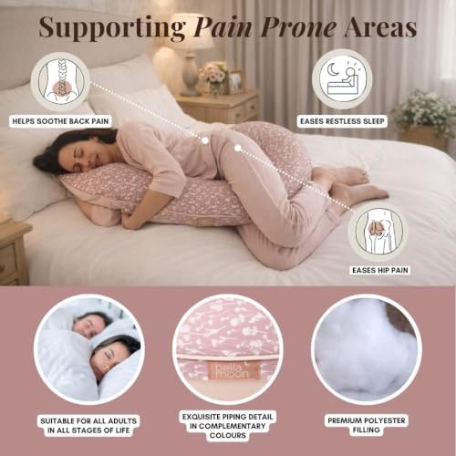 BellaMoon C Shaped Pregnancy Pillow - Image 5