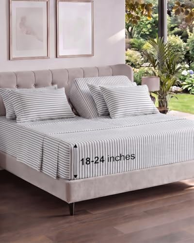 Extra Deep Flex Top Split Head King Sheet Set by CGKUnlimited