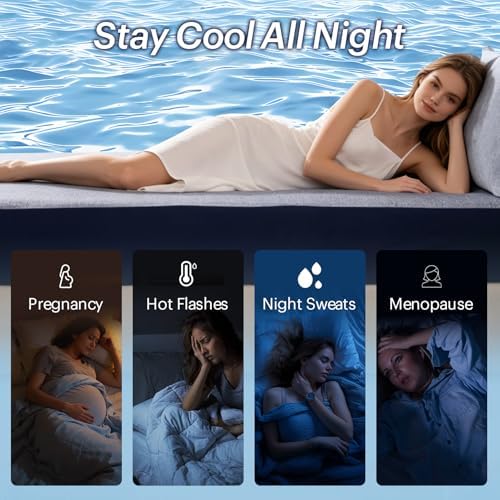 OMERAI 3PCS Cooling Sheet Set King Size, Breathable Bed Sheets - Image 4