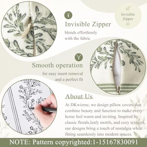 Vintage Floral Lumbar Pillow Covers 14x36, Double-Sided Botanical Print Long - Image 3