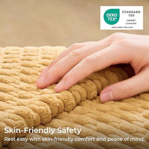 Kevin Textile Soft Corduroy 14"x24" Lumbar Pillow Cover 1 Pack - Image 2