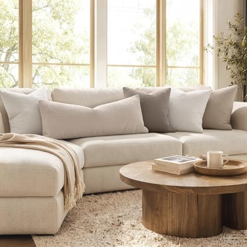 MIULEE Textured Boucle Lumbar Pillow Cover - Image 5