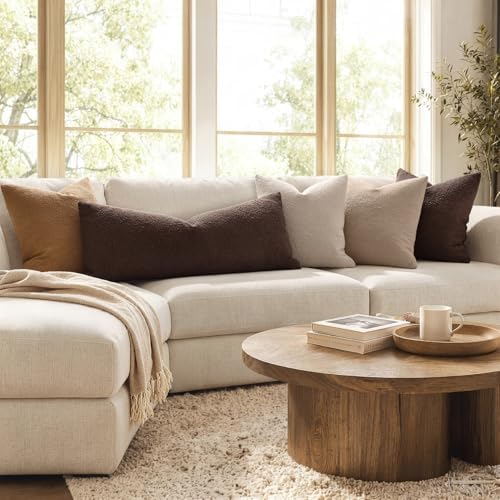MIULEE Textured Boucle Lumbar Pillow Cover - Image 5