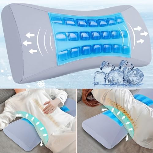 Lumbar Support Pillow for Bed Relief Lower Back Pain by VamorryDirect