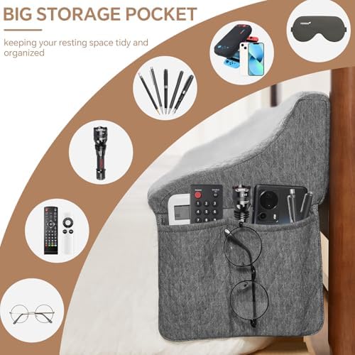 EUHAMS Queen Size Bed Wedge Pillow - Image 5