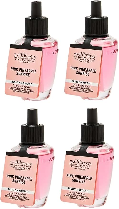 Bath & Body Works WallFlowers Fragrance Refill 0.8 Oz 4 Pack by BathBodyWorks
