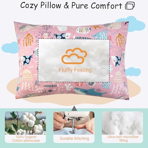 ZPECC Toddler Pillow with Pillowcase - Image 5