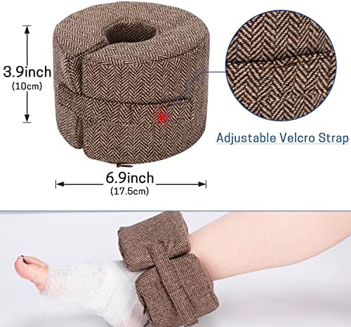 SWISSELITE Foot Elevation Pillow Ankle Heel Protector Wedge Foot Support - Image 2