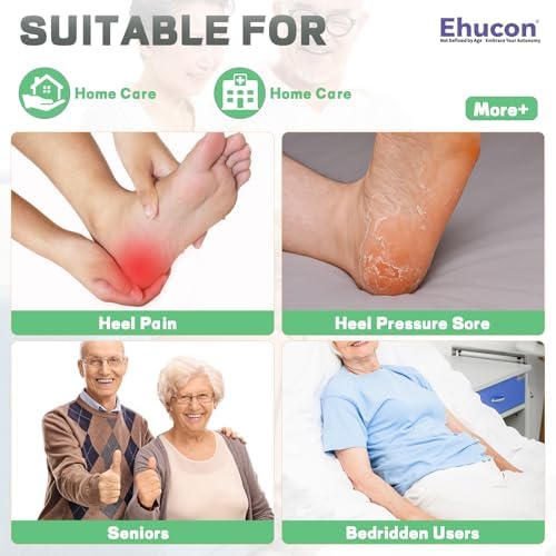 3D Heel Protectors for Pressure Sores, Ankle Elevation Pillow Foot Support - Image 6