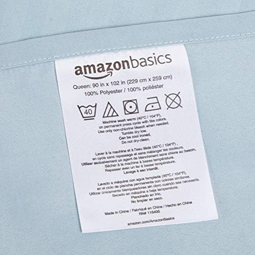 Amazon Basics Soft, Breathable, Wrinkle-Free Brushed Microfiber 4-Piece Bed - Image 5
