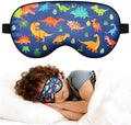 Kids Sleep Mask, Kids Eye Mask for Sleeping, Dinosaur Kids Sleep Mask for Boys by AUDFA