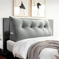 Headboard Pillow Full for Dorm Bedrest Reading Pillow in Bed by Bncktrd
