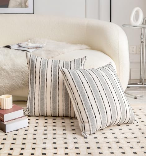 Cethom Decorative Boho Throw Pillow Covers, Farmhouse Textured Pillow Case - Image 5