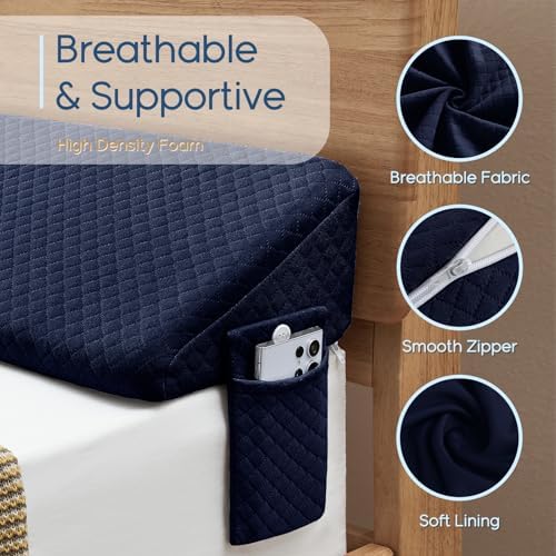 Homemate Queen Size（60"x10"x6"） Bed Wedge Pillow - Image 3