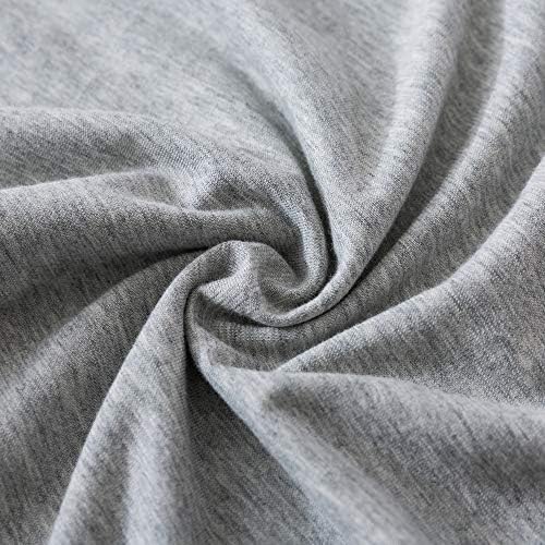 H HOUSEHOLD 100% Jersey Knit Cotton Body Size Pillowcases Set of 1, Super Soft - Image 6